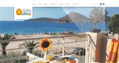 Desktop Screenshot of hotelgoldenbeach.gr
